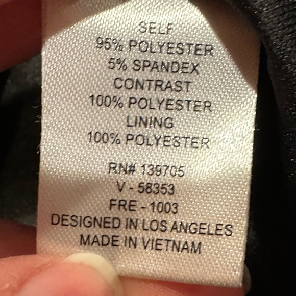 Emerald Sundae Ladies Black Round Neck Back Zip Fit & Flare Dress SZ 11 NWT - Picture 9 of 14